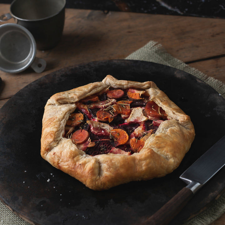 Beet & Carrot Galette - Prepared Freezer Meal