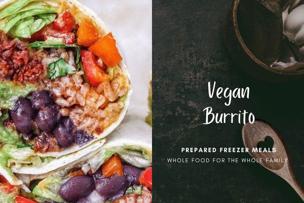 Vegan Burritos - Prepared Freezer Meal